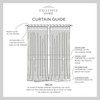 EXCLUSIVE HOME Hawkins Sheer Bronze Ring Top Curtain Panels, 54"x84",