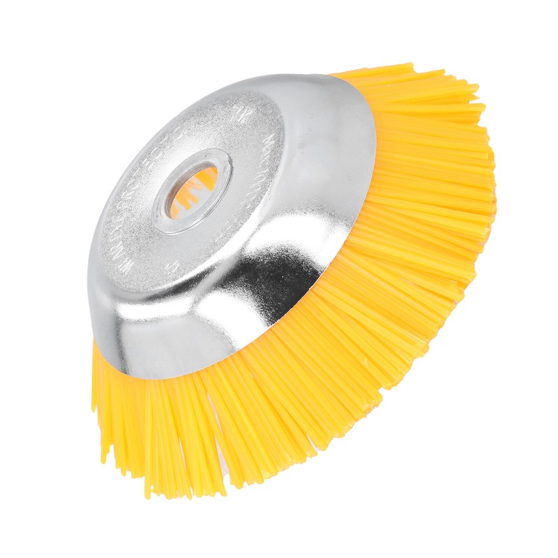25mm Nylon Wheel Brush Trimmer High Hardness Nylon Manganese Steel