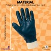 Global Glove and Safety 3 Pares Guante Industrial Nitrilo Puño