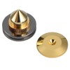 HiFi Speaker Spikes, 4Pcs Speaker Isolation Spikes Stand Feet Speaker