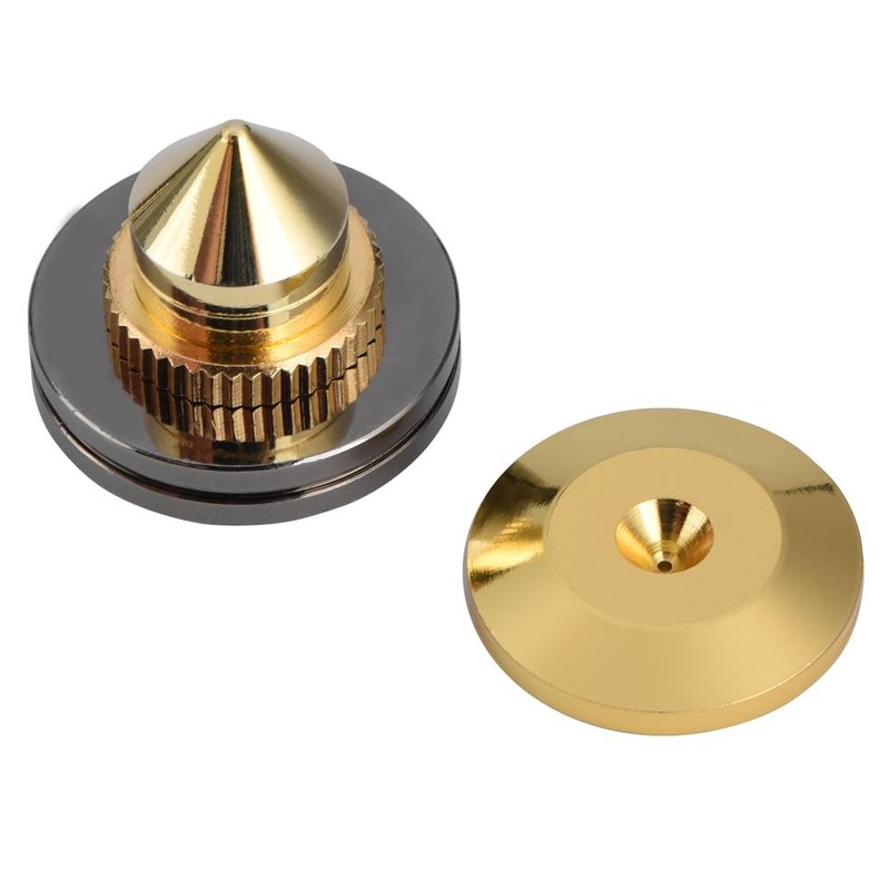 HiFi Speaker Spikes, 4Pcs Speaker Isolation Spikes Stand Feet Speaker