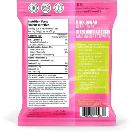 SmartSweets Inc. Smart Sweets Gummy Sourmelon Bites, 50g/1.75 oz. Bag