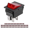50PCS Snap Power Switch Brass 4 Pin 2 Position Mini