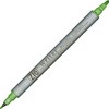 Zig Memory System Writer Twin Tip Marker Metallic Black