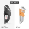 INBUS 74711 Allen Key Set 11-Piece 1.27 - 8 mm