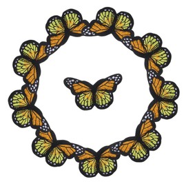 Operitacx 10PCS Patches Durable Embroidered Appliques for Quick Clothing Repair for Shirts Jackets and DIY Projects Vibrant Fabric Transfers