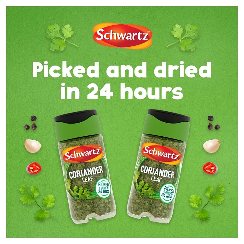 Schwartz Coriander Leaf 7 G | Jar | Pack of