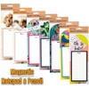Orbitron Magnetic Shopping List Pad Notepad & Pencil To Do