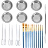 LEAUNGYOO Samcos Plastic Model Paint Set, 23 Piece Set, Paint