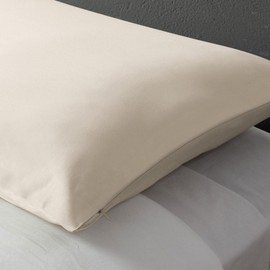 Dream Recovery The Performance Pillowcase - Mulberry Silver Silk Infused, Maximum Recovery, Healthier Skin & Hair, The Ultimate Sleep Experience - Zip Enclosure - King Bone
