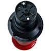 RED Klaxton Vintage Old Style Car Horn AHH-OOO-GAH 12volt Electric
