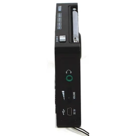 Tecsun D3 Rechargeable FM Radio with ETM, MP3 Player with Built-in Micro SD Card Slot & Portable Hi-Fi Speaker with DSP Bass for Desktop & Laptop Computers, Color Black