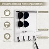 Lucundm Key Holder Wall Mount, Key Holder for Wall with