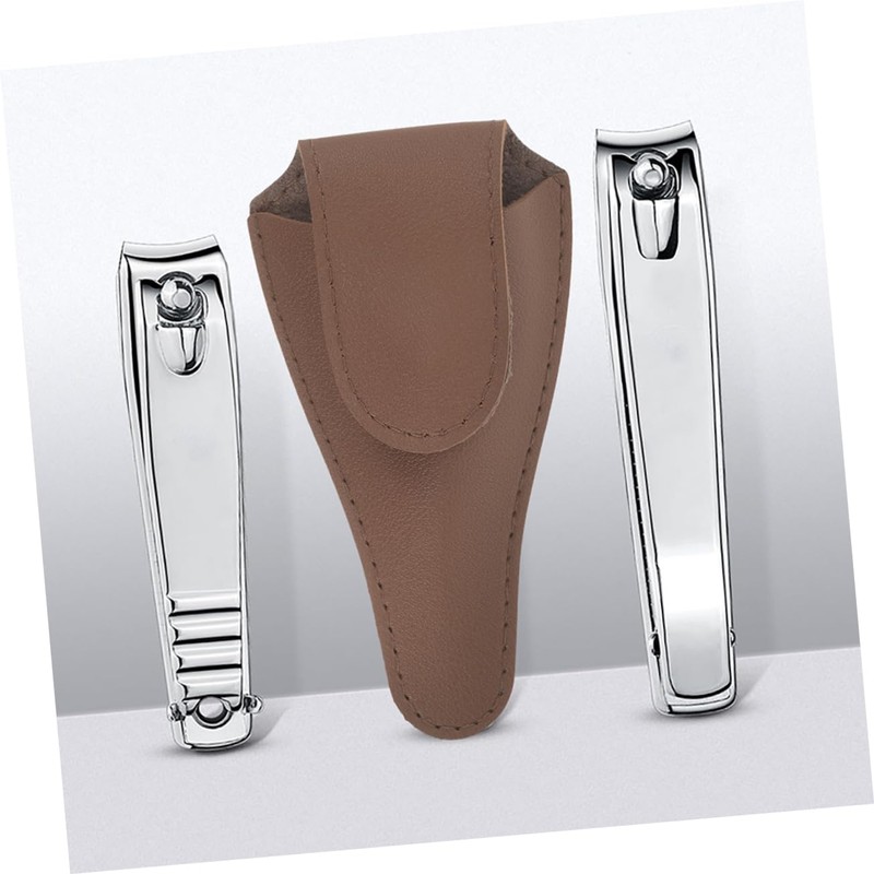 Gatuida 2Pcs PU Protective Sleeve for Nail Clippers and Cuticle