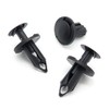 VVO Fasteners Plastic Windscreen Cowl or Scuttle Panel Clip, Black