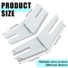 Hotop 2 Pieces Bulky Seam Aid Sewing Machine Presser Foot