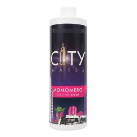 Nail Factory Monómero Líquido Para Uñas City Nails Aroma A Uva 16 Fl Oz.