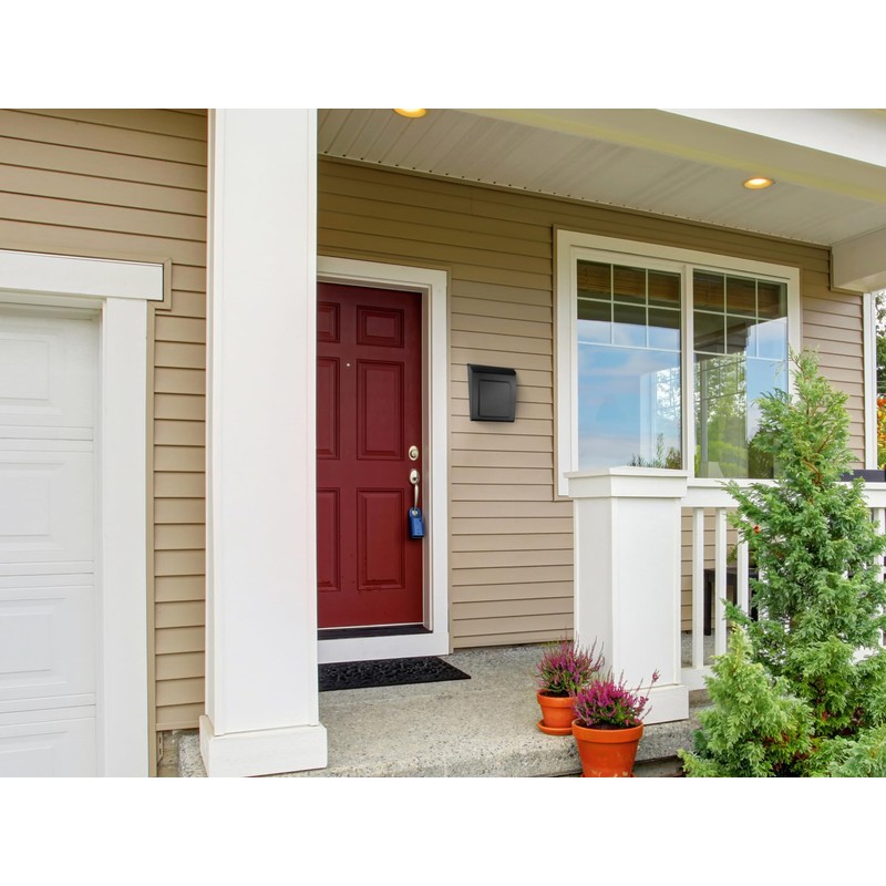 Architectural Mailboxes Aspen™ Locking, Vertical Wall-Mounted Mailbox for Outside, Modern