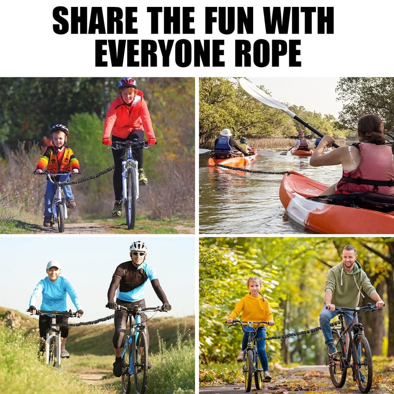 Tow Rope Bicycle Children Tow Rope for Tow Strap Elastic