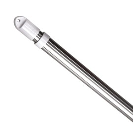 WEIMALL Clothesline Extendable, 6.9 - 9.8 ft (2.2 - 3 m), Stainless Steel, Laundry Rod, Telescopic Clothesline Dryer, Outdoor, Veranda, Indoor