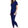 LOVIVER Uniforms Scrub Set Short Sleeve Nurse Top Pants Suit