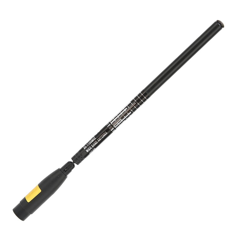SMA Male 95MHz-1100MHz Telescopic Antenna, SRH789 Foldable Broadband Antenna Replacement