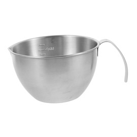 GRIRIW Stainless Steel Mixing Bowl with Handle for Food Prep and Salad Mixing Easy to Clean Kitchen Bowl for Cooking and Baking and Practical Design