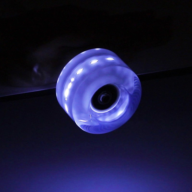 M METERXITY 8 Pack Skate Wheels - Light Up Wheels