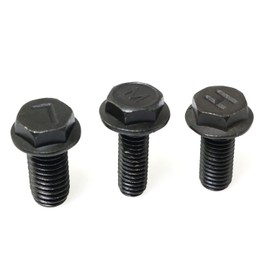Reverse Thread Screws PZRT 3pcs Black Metal 6mm 7mm 8mm Thread Reverse Screws for Makita 110/4100NB/NH DCA FF-110 Cutting Machine (1pcs 6mm + 1pcs 7mm +1pcs 8mm)