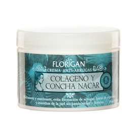 FLORIGAN Crema Colageno y Concha Nacar Antiarrugas Florigan 350grs.                                                                                   
