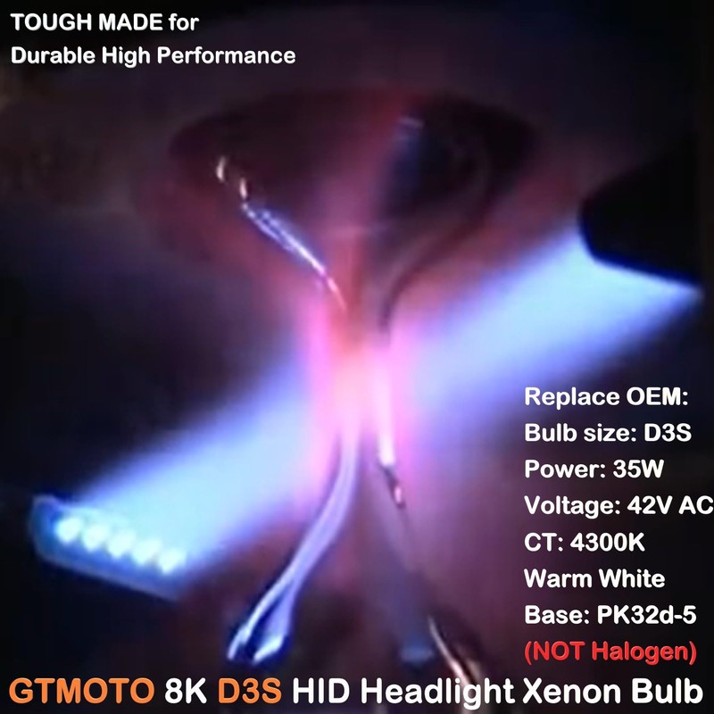 GTMOTO for 2013 2014 2015 2016 2017 Ford Mustang Headlights