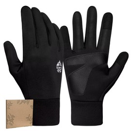 Pixel Panda Winter Gloves Men Women Warm Gloves for Cool Cold Weather Touch Screen Water-Resistant Windproof Glove for Running Driving Cycling Hiking Walking Sports Gardening