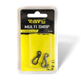 Black Cat Multi Snap – 2 Hooks for Catfish Fishing, Cord Hanger for Catfish Fishing, Catfish Snaps, Carabiner for Catfish