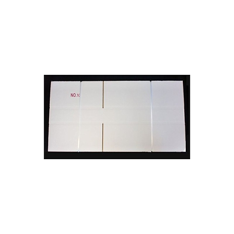 愛パックダンボール ダンボール箱 100サイズ 白 40枚 段ボール 日本製 無地 中芯強化材質