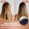Artmio Wooden Paddle Hair Brush Aveda Style Hair Brush for