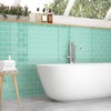 Green Peel and Stick Backsplash Tiles Stick on Tiles for
