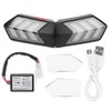 Wireless Motorcycle Helmet LED Safety Light Motorbike Turn Signal Warning