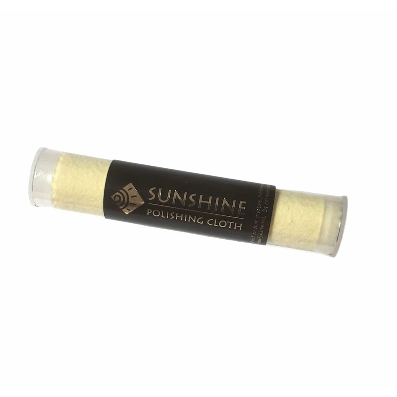 Sunshine Polishing Cloth for Sterling Silver, Gold, Brass and Copper