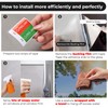 Coavas One Way Privacy Window Film with 3 Tools: Reflective