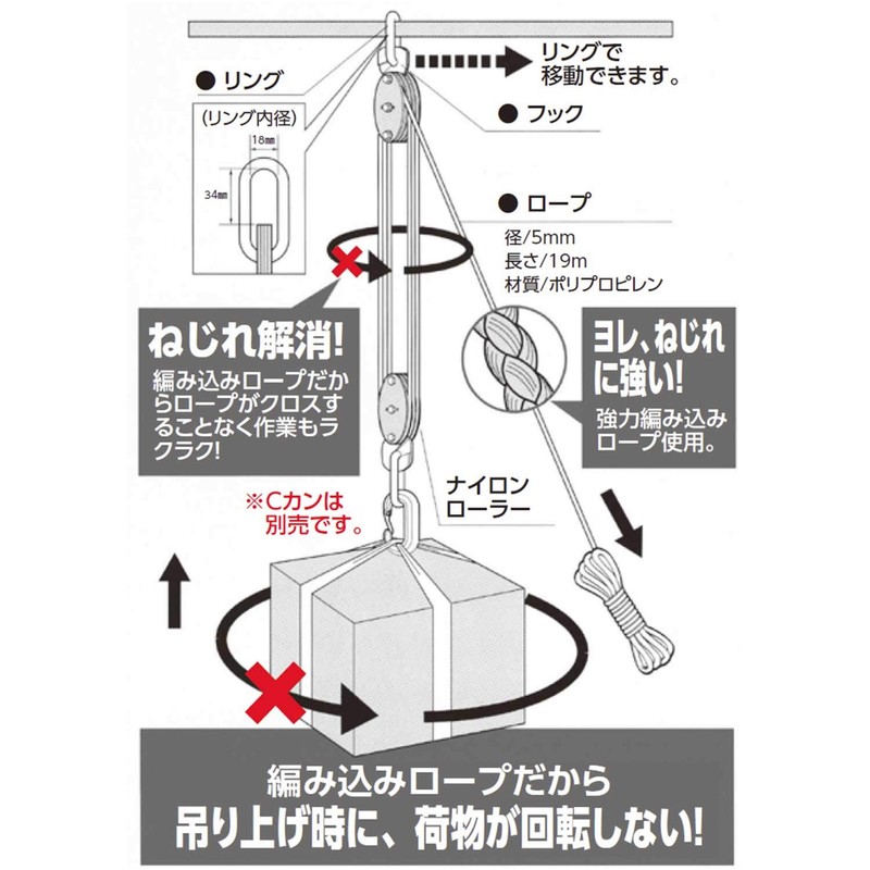 OH Hoist Rope HR-1