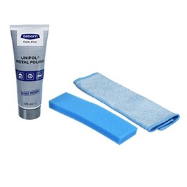 Honing Brush Polishing Set of 3 Professional Metal Tube Emulsion, Sponge and Polishing Cloth – 1 X 1203600002