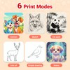FamilyKit AI Voice Sticker Printer - Smart Thermal Sticker Maker
