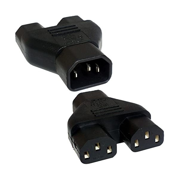 iSeventy9 IEC Power Y Splitter C14 to 2 x C13