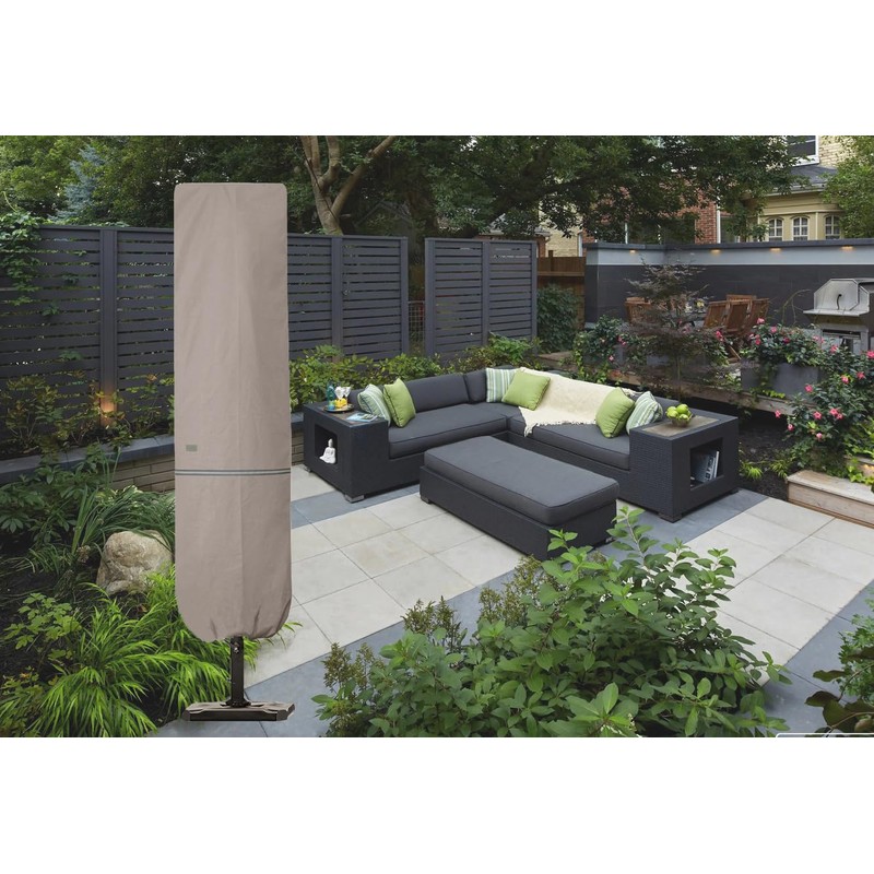 Patio Umbrella Cover with Rod for 7 to 11 Ft