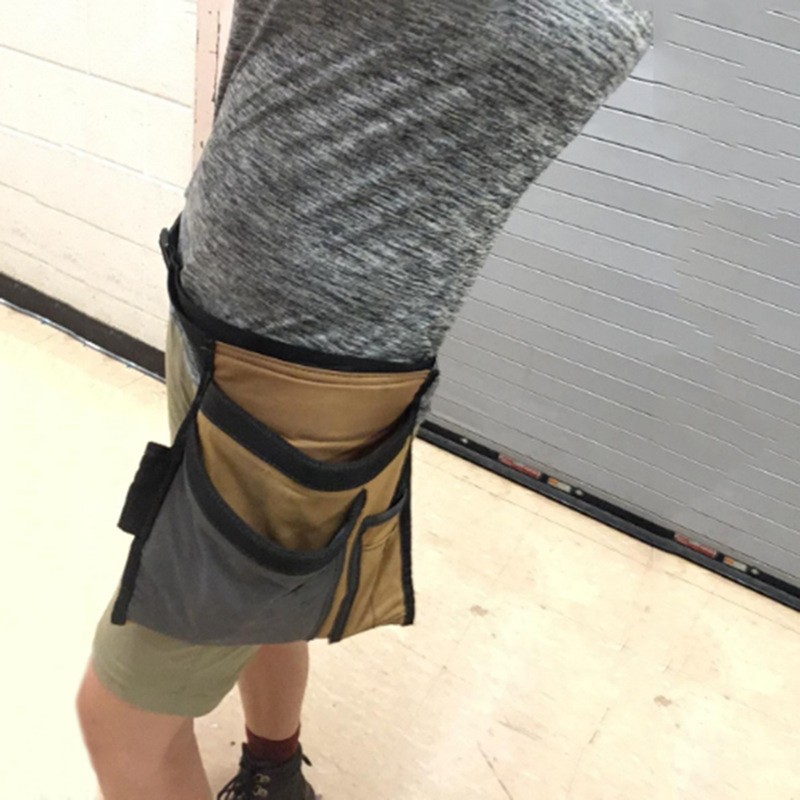 Side Tool Belt Gardening Tool Bag Adjustable Work Apron for