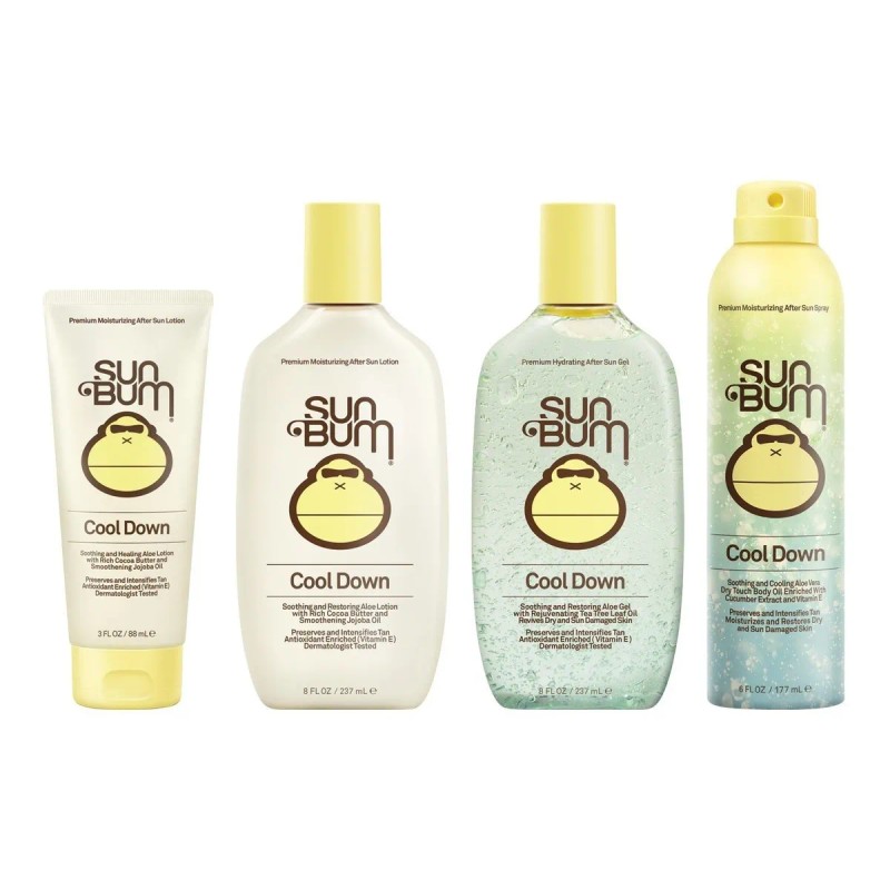 Sun Bum Enfriamiento Hidratante Para Después Del Sol Gel De