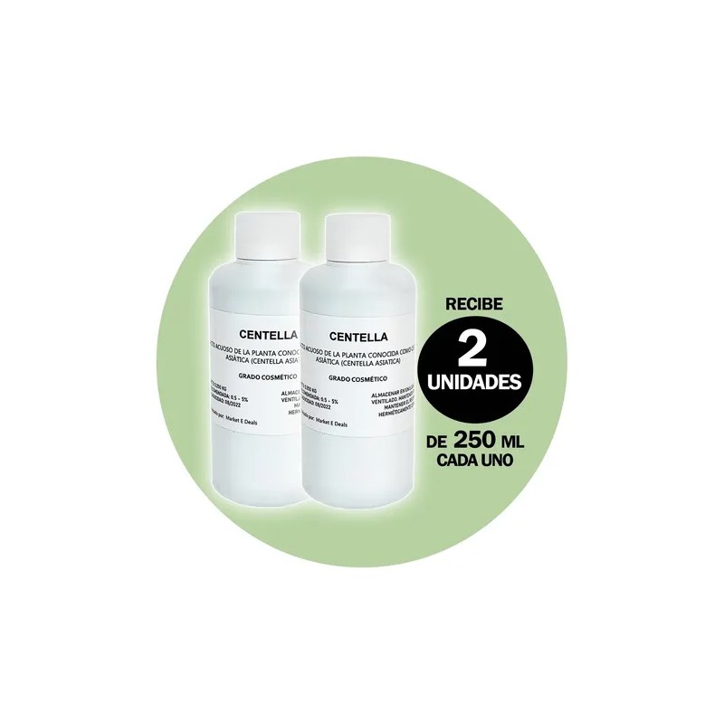 Extracto De Centella Asiatica Calidad Premium - 500ml