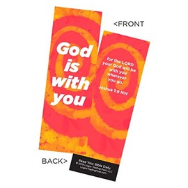 Children's Christian Bookmark - God is with You | Joshua 1:9 | Pack of 25