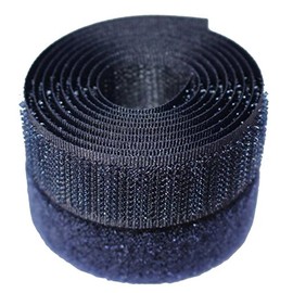 Navy 25mm Sew-on Hook & Loop Tape Alfatex Brand Supplied by The Velcro Companies - Various Lengths (Length: 1m)