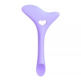 Minkissy Eyeliner Aid Under Eye Eyeliner Stencil Eyeliner Drawing Aid Eye Makeup Tool Eyeliner Guide Tool Eyeliner Eyeshadow Mask Applicator Spoon Protection Silica Gel